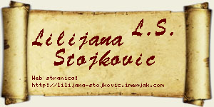 Lilijana Stojković vizit kartica